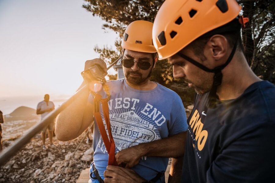 Dubrovnik: Sunset Zip Line Experience Followed by Wine - Safety Briefing and Training Zip: How They Build Confidence Fast