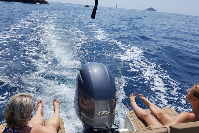 Elafiti Islands Private Luxury 4-Hour Speedboat Tour - Stop 1: Blue Cave and Green Caves near Koločep, then Sunj on Lopud