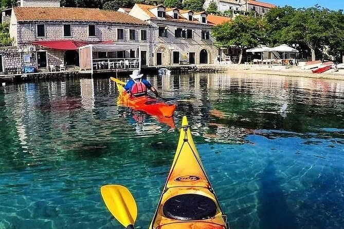 Elaphite Islands - Full-Day Kayaking and Snorkeling tour - The Lopud start: ferry views, then real kayaking instruction