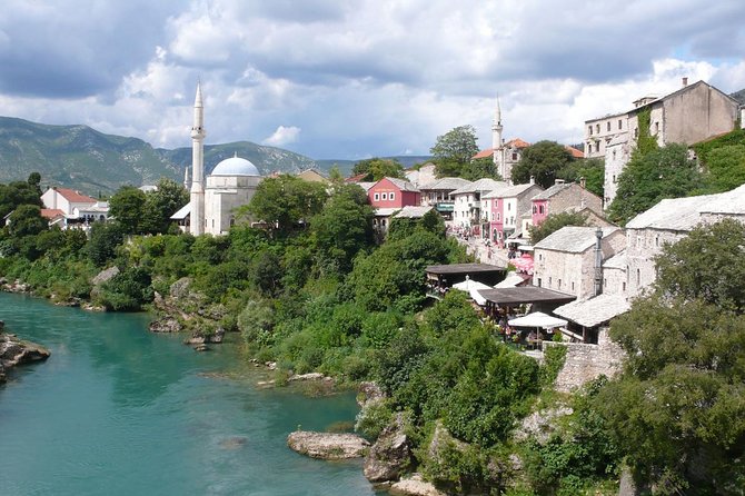 Enjoy Ancient Mostar - Scenic drive stops: Neretva River and a quick Kajtaz’s House moment