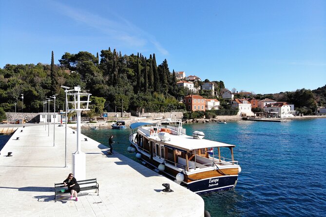 Explore Elaphiti Islands by Boat Tour: Hop-on-Hop-off Adventure - Koločep (Kalamota): shorter, fresher, and beach-focused