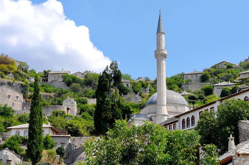 From Dubrovni:Mostar, Kravica Waterfalls, and Kajtaz Tour - Mostar fast: 30 minutes of guided orientation and the Old Bridge moment