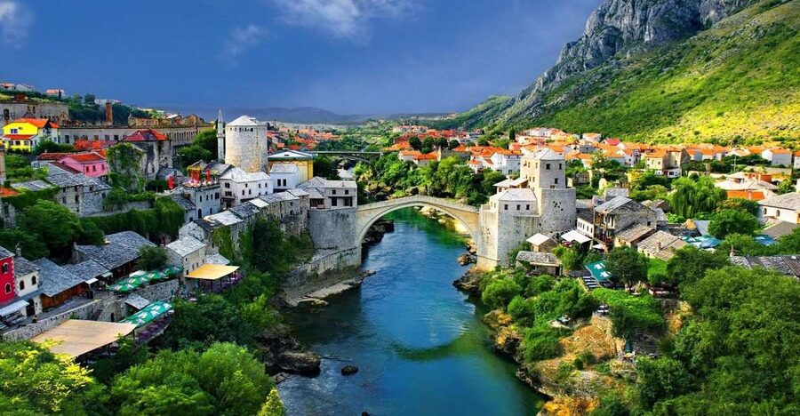 From Dubrovnik: 1-Way Tour to Sarajevo via Mostar and Konjic - Počitelj hill views and fortifications over the Neretva Valley