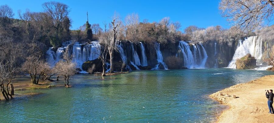 From Dubrovnik: Day Trip to Mostar and Kravica Waterfall - The Old Bridge Over the Neretva: The Moment Most People Came For