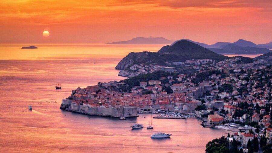 From Dubrovnik: Golden Hour Sunset Cruise with Free Drinks - Lokrum Island scenery: why it makes the coastline feel bigger