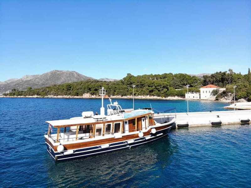 From Dubrovnik: Hop-On-Hop-Off Elaphiti Islands Boat Tour - Koločep (Kalamota): shorter island time with harbor coffee and cove swims
