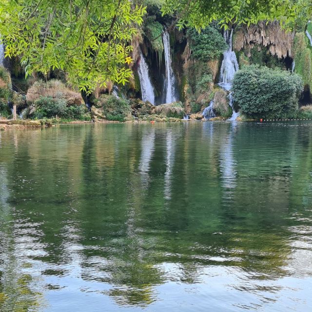 From Dubrovnik: Mostar and Kravica Waterfall Day Trip - From your pickup in Cavtat, Dubrovnik, or Mlini