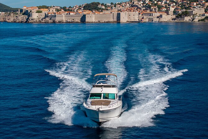Full-Day Private Yacht Tour to the Elafiti Islands - Koločep Blue Cave: swim and snorkel, then slow down on the island