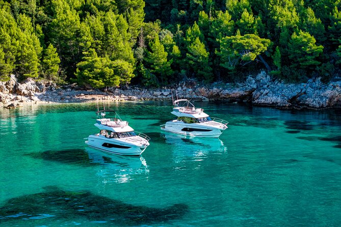 Full-Day Private Yacht Tour to the Elafiti Islands - Lopud island time: sandy beach energy and island sights