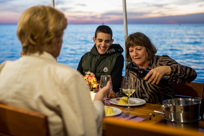 Gastro Cruise | Dinner and Boat ride around Dubrovnik Old Town - Drinks and On-Board Comfort (WiFi, Restroom, and the Real Vibe)