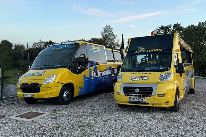 Hop-On Hop-Off Yellow Cabrio Tour: Discover Dubrovnik in 1.5 hour - Open-air comfort: great for photos, not always for heat or noise
