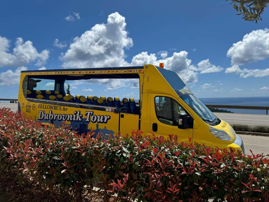 Hop-On Hop-Off Yellow Cabrio Tour: See Dubrovnik in 90mins - How the 90 minutes feel in real time