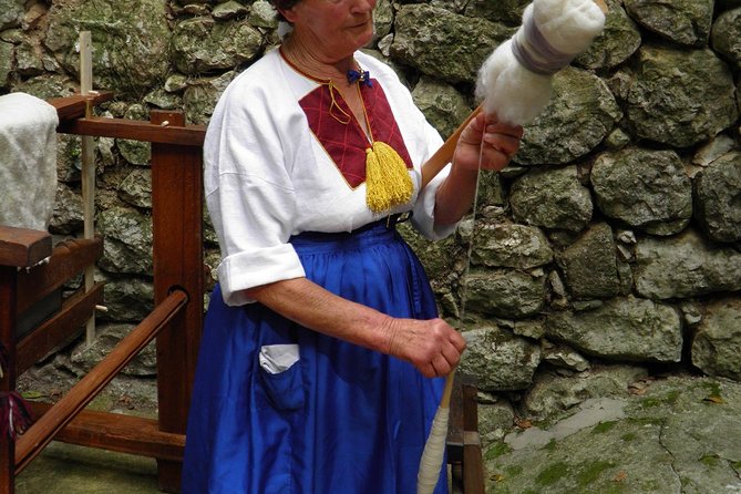 Konavle Valley Wine Tour from Dubrovnik with Train Ride and Wine Tasting - Ljuta: Đivanović water mill, flour making, and the wool demo