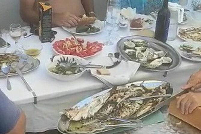 Korcula, Ston, Wine Tasting and Lunch - Tour from Dubrovnik - Lunch at the Village House in Drače: Seafood, Domestic Wine, and a Swim
