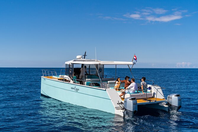 Luxury Blue Cave and Elaphiti Islands Small Group Tour - Catamaran Comfort on the Dubrovnik to Elaphiti Islands Route