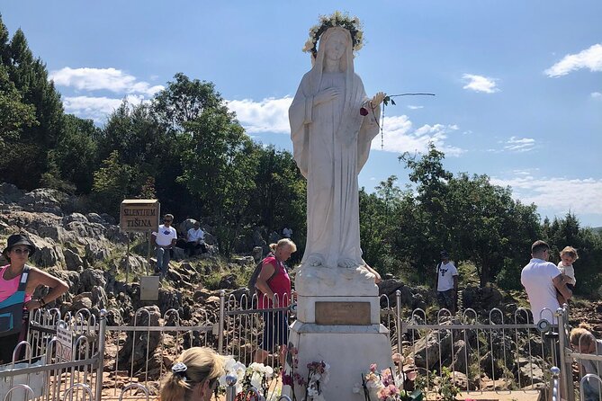Medjugorje Private Day Trip from Dubrovnik + Kravice Waterfalls - Price and value: $654.76 for up to two people