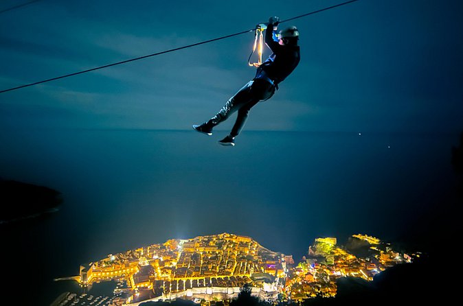 Night Zipline Experience in Dubrovnik - View Timing Tips: how to enjoy night photos without stressing