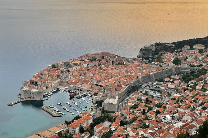 OLD CAR DUBROVNIK private sightseeing tour - The Franjo Tuđman Bridge terrace: sea-bay views and a different framing