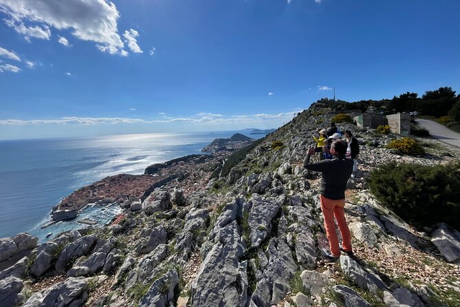 OLD CAR DUBROVNIK private sightseeing tour - Babin Kuk sunset viewing point: rugged coastline and lighthouse drama