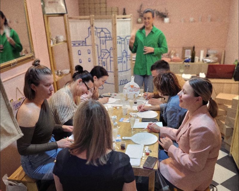 Paint, Sip, and Savor Local Flavors: Unique Local Experience - The Studio Setup: Small Group, English Instruction, and Real Tools
