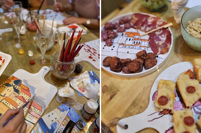 Paint,Sip&Savor Local Flavor:Discover Dubrovnik Like Never Before - A 6 PM painting plan in Dubrovnik’s Old Town