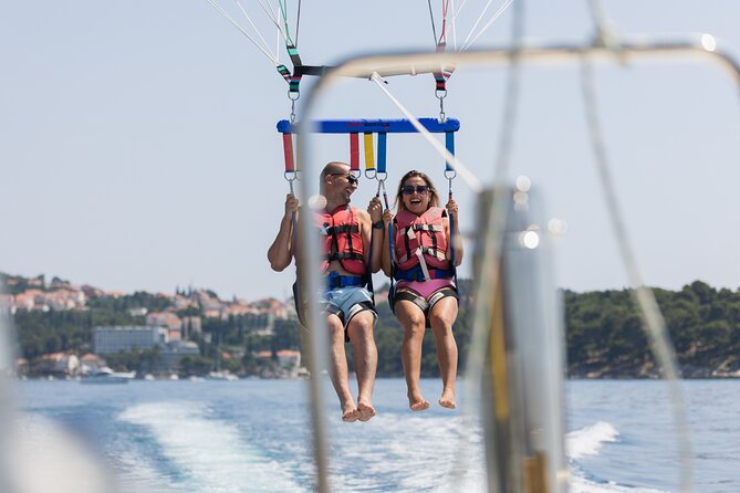 Parasailing in Cavtat - Photos and Music: What’s Included vs. What Costs Extra