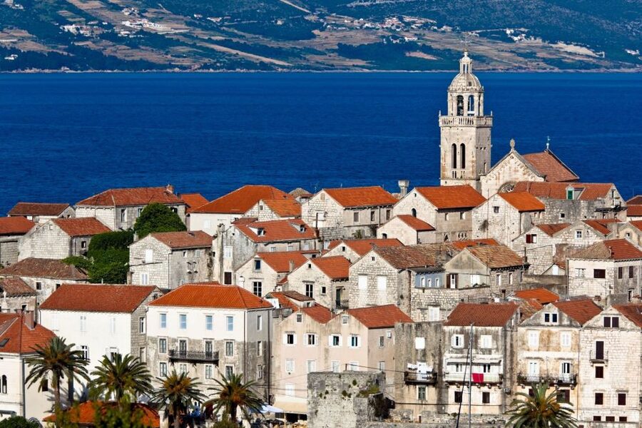 Peljesac Peninsula & Korcula Island Day-Trip from Dubrovnik - Korčula old town: Marco Polo’s birthplace, St. Mark’s church, and free exploring
