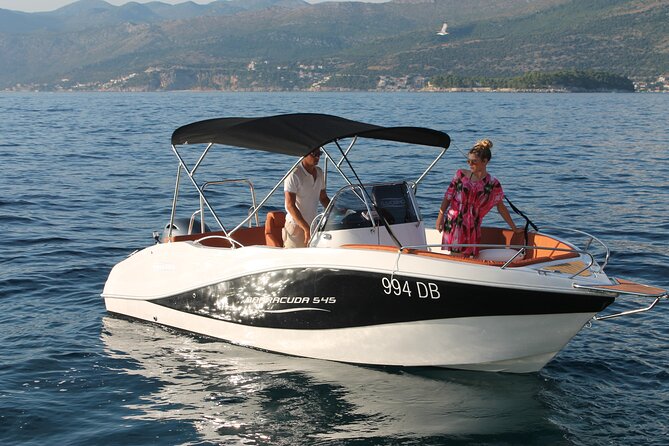 Private 4h Boat Tour Elaphite Islands with Barracuda 545 - Price and Value: $384.47 for Up to 5 People