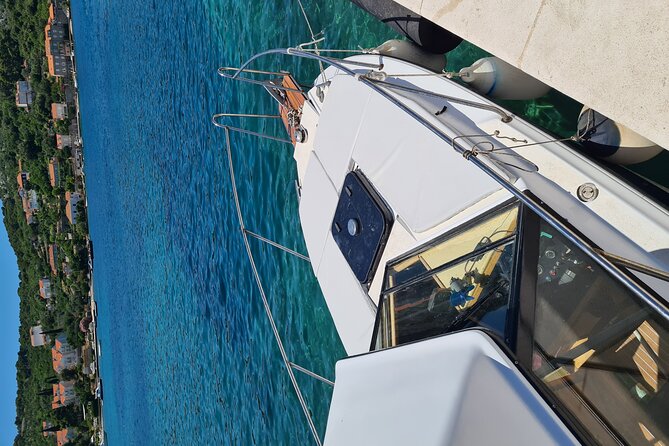 Private boat tour - caves, snorkeling, bays and beaches - Island lunch on Lopud and the value of asking