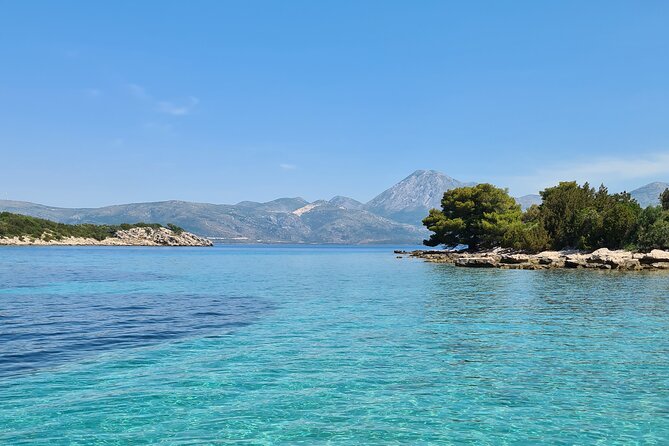 Private boat tour to Elafiti islands and south part of Mljet 8h. ALL INCLUDED - Choosing where to stop: your pace on ports, beaches, and quiet water