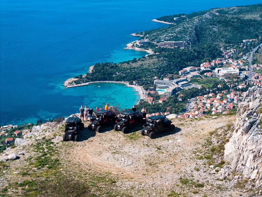 Private Buggy Panorama Adventure /2 hours-2 hills Viewpoint - Dubrovnik Off-Road Panoramas: Two Hills, Two Very Different Views