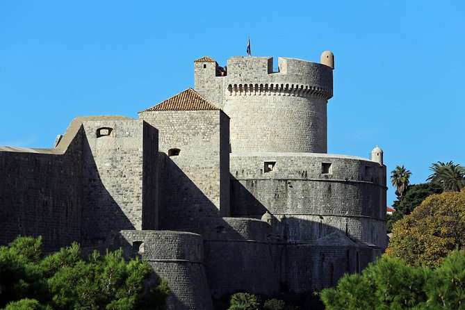 Private Dubrovnik City Walls & City Tour - Lovrjenac Fortress first: Fort on a 30m rock