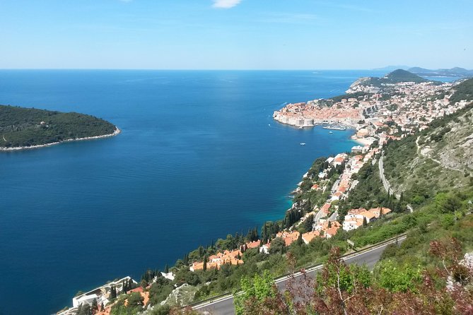 Private Dubrovnik panoramic sightseeing tour - cable car view - Mount Srđ viewpoint: the Old Town show starts from here