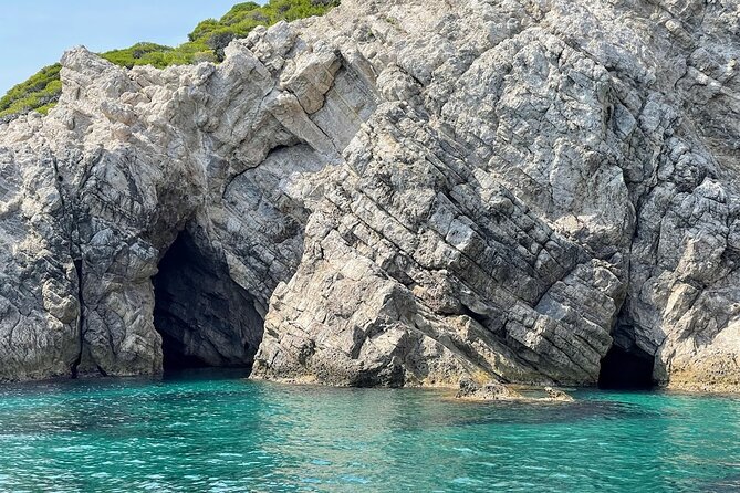 Private Elaphiti Islands Boat Tour 4h - Three Green Caves near the Blue Cave: a calmer underwater stop