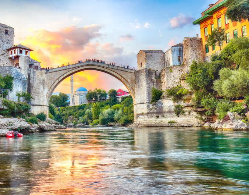 Private Full - Day Tour: Mostar & Kravice Waterfalls from Du - Mostar and the Old Bridge: Ottoman Stories, War Damage, UNESCO Rebuild