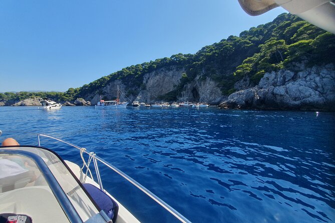 Private Local Guided Speedboat Tour in Dubrovnik Archipelago - Stop 5: Donje Čelo and Gornje Čelo with Kalamota Beach House area