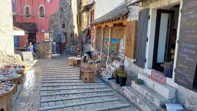 Private Mostar, Ston and Kravice Waterfalls - Costumizable - The Mercedes Pickup and Day-Start Reality Check