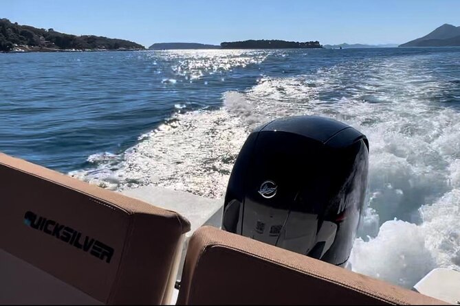 Private Speedboat Tour | Caves Beaches Islands and more - Kolocep Island: Cliffs, Bays, and the Good Start to a Cave-and-Swim Day