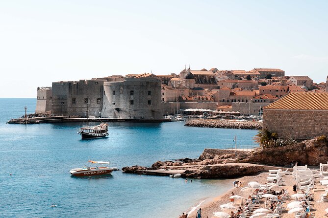 Private Tour: Wine & Sunset Experience at boat - Lokrum Island: green cover, coves, and easy 30-minute calm