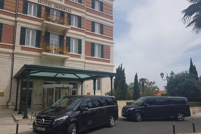 Private transfer Dubrovnik airport to Dubrovnik ACI Marina in Komolac - Timing that works for real flight plans