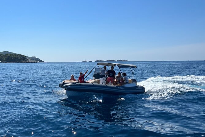 Rent a Rib - half day - without skipper - Sailing time between Koločep and Lopud: where the real cruising happens