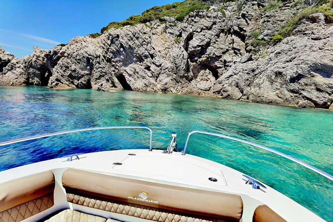 Speedboat Atlantic Marine 750, 4 or 8 hours - Koločep and the Blue Cave options: cliffs, caves, and secret-ish coves