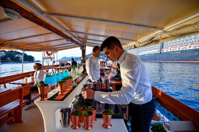 Sunset Cruise | Cocktail Experience on Board around Dubrovnik - Cocktails, Snacks, and the Onboard WiFi Bonus