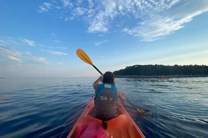 Sunset Sea Kayaking and Wine Dubrovnik - Lokrum Island Stop: Swim and Snorkel Time in a Place You Can Only Reach by Water