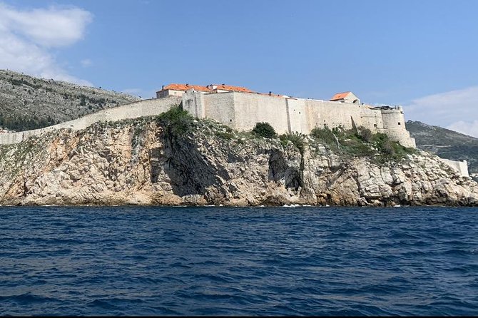 Sunset Tour–A Sunset That Isn’t Stuck in Front of the Old Town - Cruising past Fort Bokar and Fort Lovrijenac from the sea