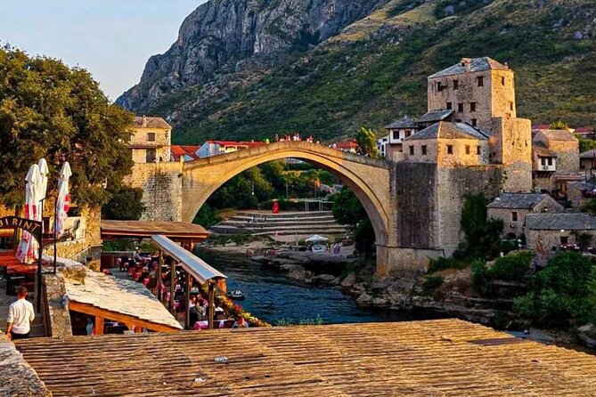 TOP OFFER: Dubrovnik to Split via Ston, Počitelj, Mostar, Kravica - Mostar and Stari Most: Time for the Old Bridge and Bazaars
