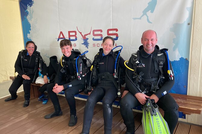 Try Scuba Diving Discovery in Dubrovnik - The underwater session: gear on, then down from 1 meter